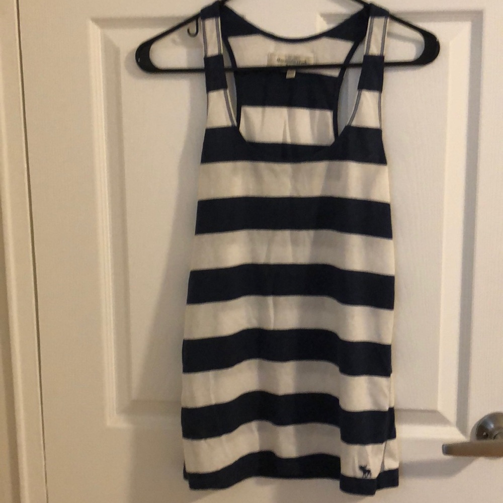 Abercrombie striped tank